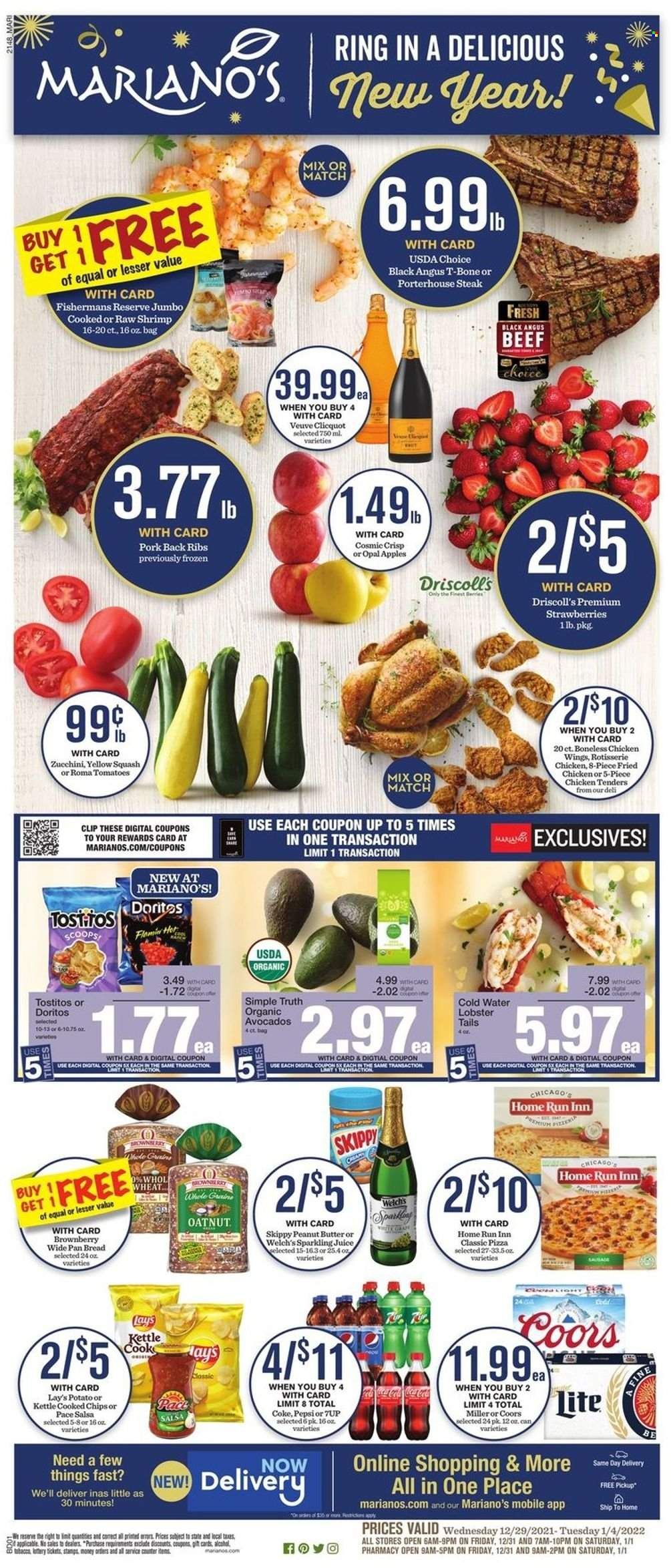 Mariano’s (IL) Weekly Ad Flyer December 29 to January 5