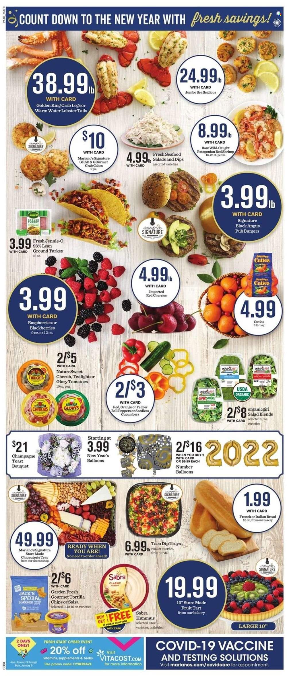 Mariano’s (IL) Weekly Ad Flyer December 29 to January 5
