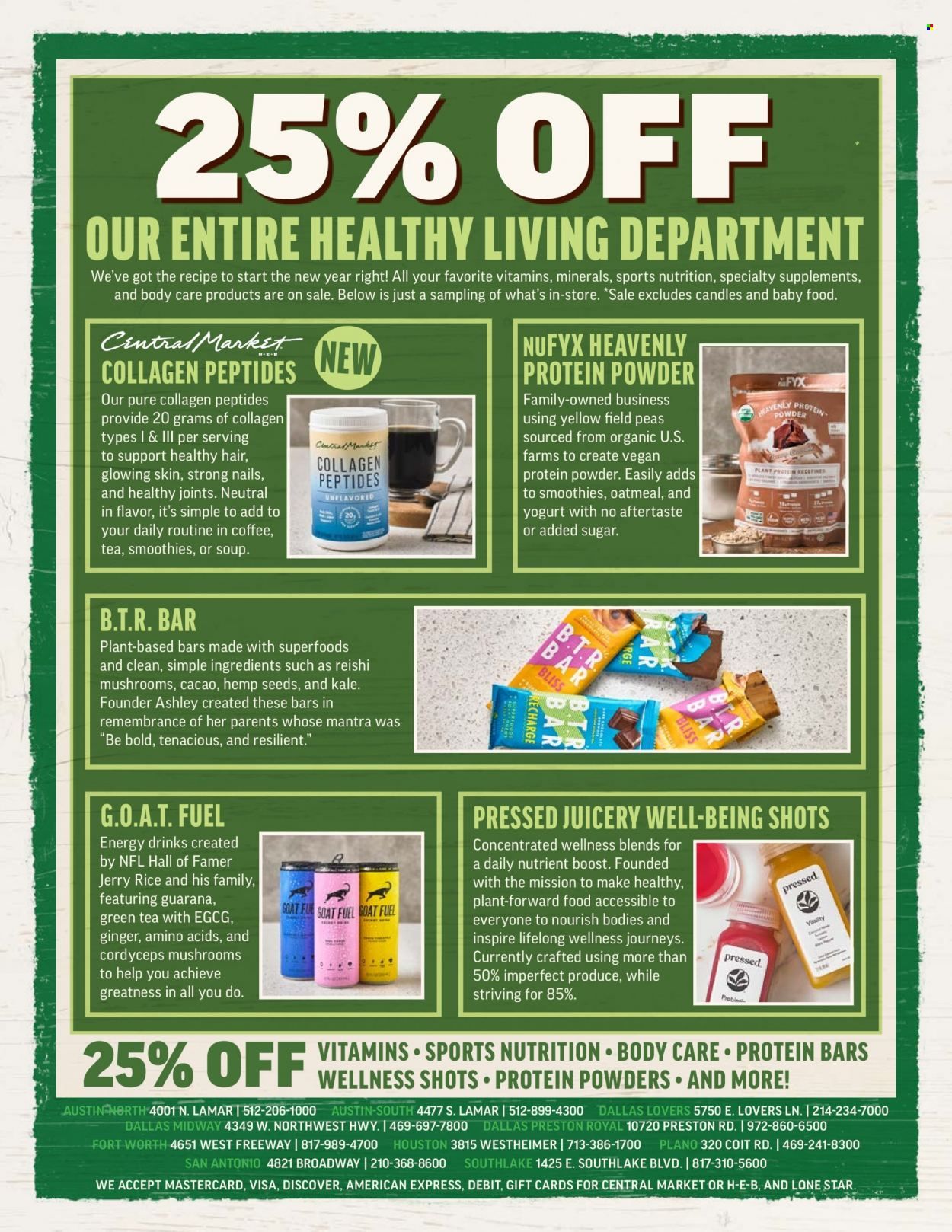 Central Market (TX) Weekly Ad Flyer December 29 to January 5