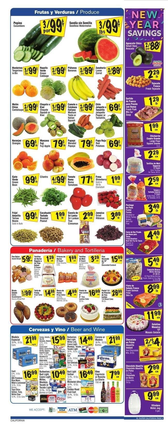 El Super (CA, NM, NV, TX) Weekly Ad Flyer December 29 to January 5