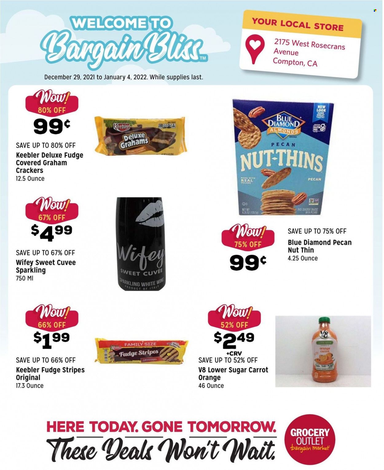 Grocery Outlet (CA, ID, OR, PA, WA) Weekly Ad Flyer December 29 to January 5