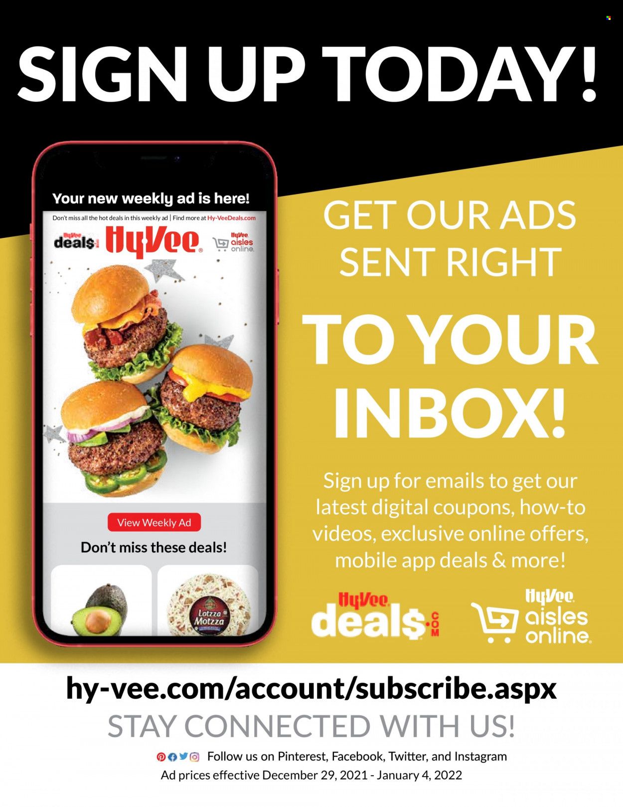 Hy-Vee (IA) Weekly Ad Flyer December 29 to January 5