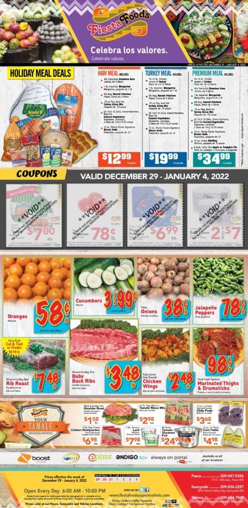 Fiesta Foods SuperMarkets (WA) Weekly Ad Flyer December 30 to January 6