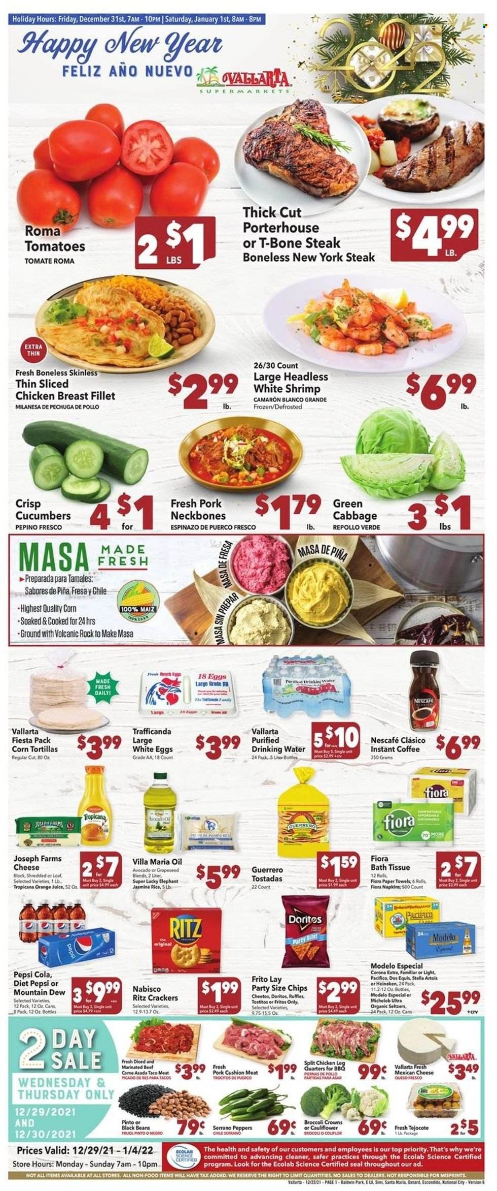 Vallarta (CA) Weekly Ad Flyer December 30 to January 6