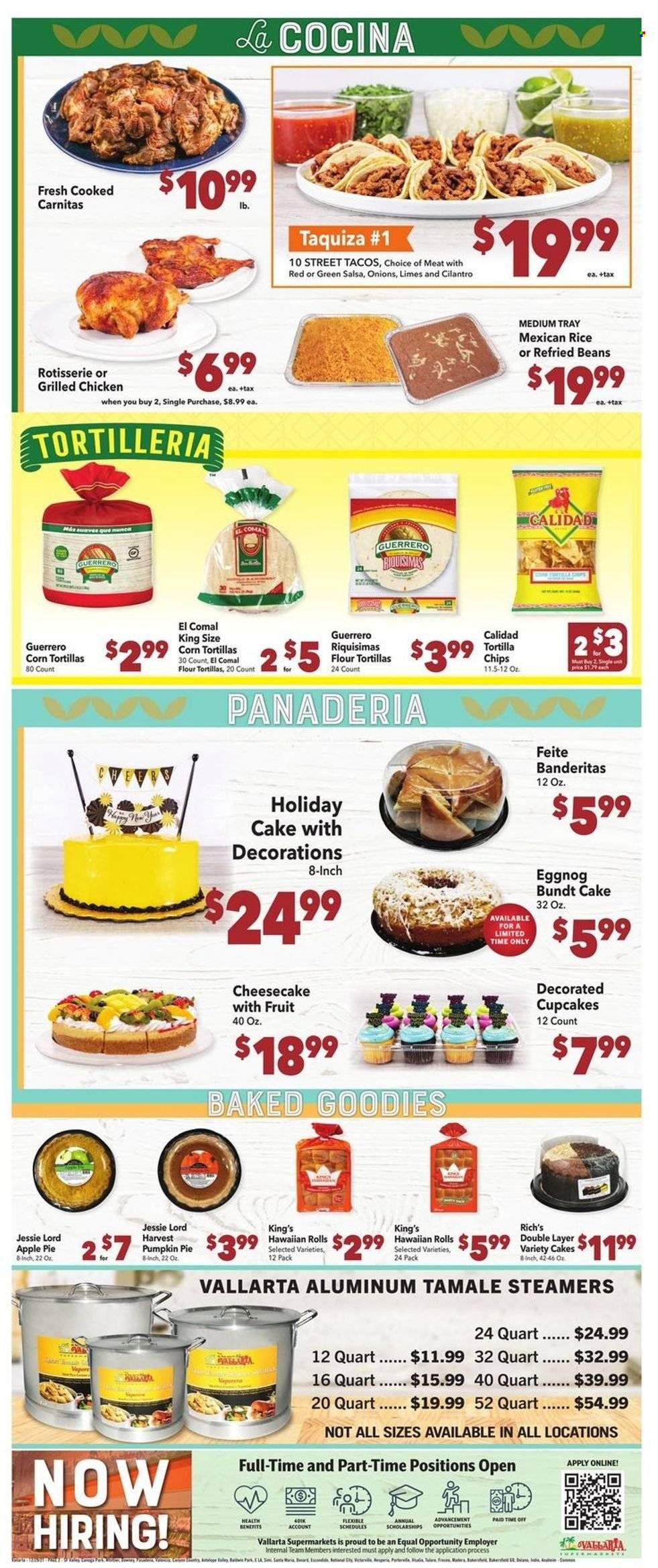 Vallarta (CA) Weekly Ad Flyer December 30 to January 6