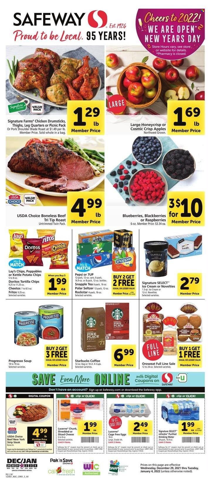 Safeway (AZ, CA, CO, HI, MD, NE, OR, VA, WA) Weekly Ad Flyer December 30 to January 6