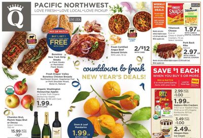 QFC (WA) Weekly Ad Flyer December 30 to January 6