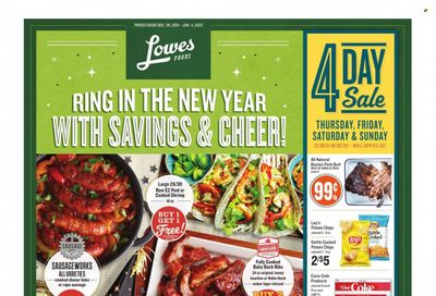 Lowes Foods (NC, SC) Weekly Ad Flyer December 30 to January 6