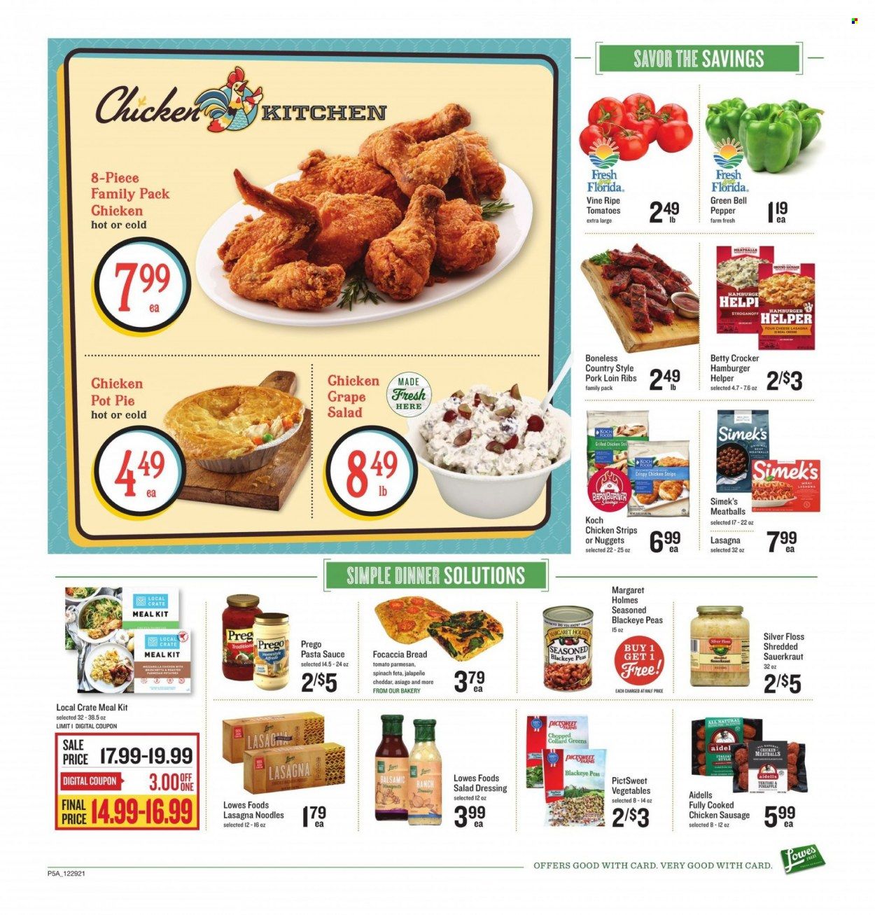 Lowes Foods (NC, SC) Weekly Ad Flyer December 30 to January 6
