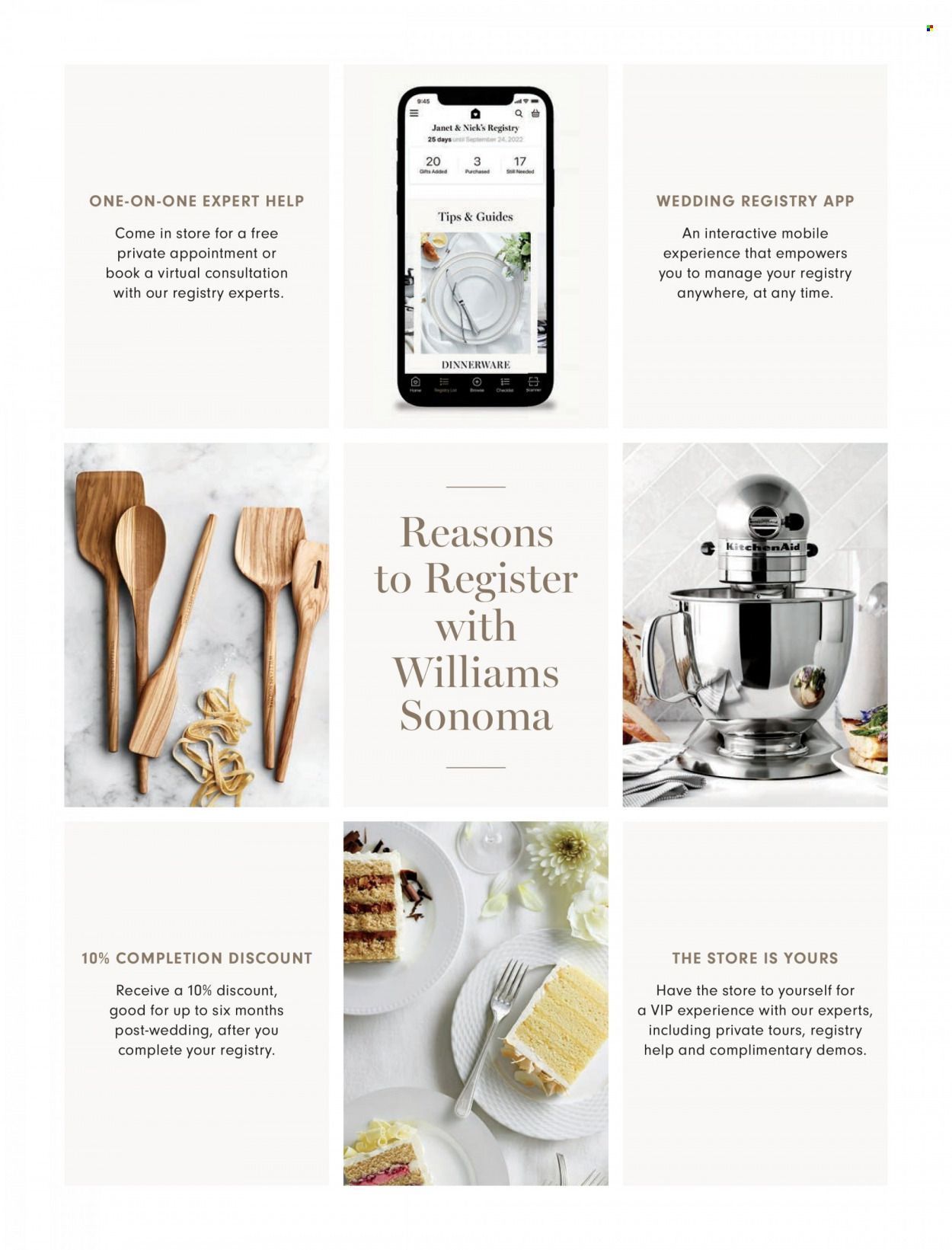 Williams-Sonoma Weekly Ad Flyer December 30 to January 6