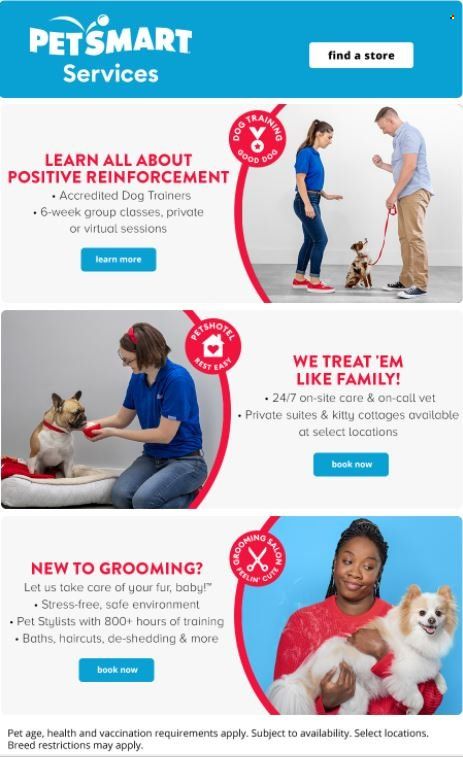 PetSmart Weekly Ad Flyer December 30 to January 6