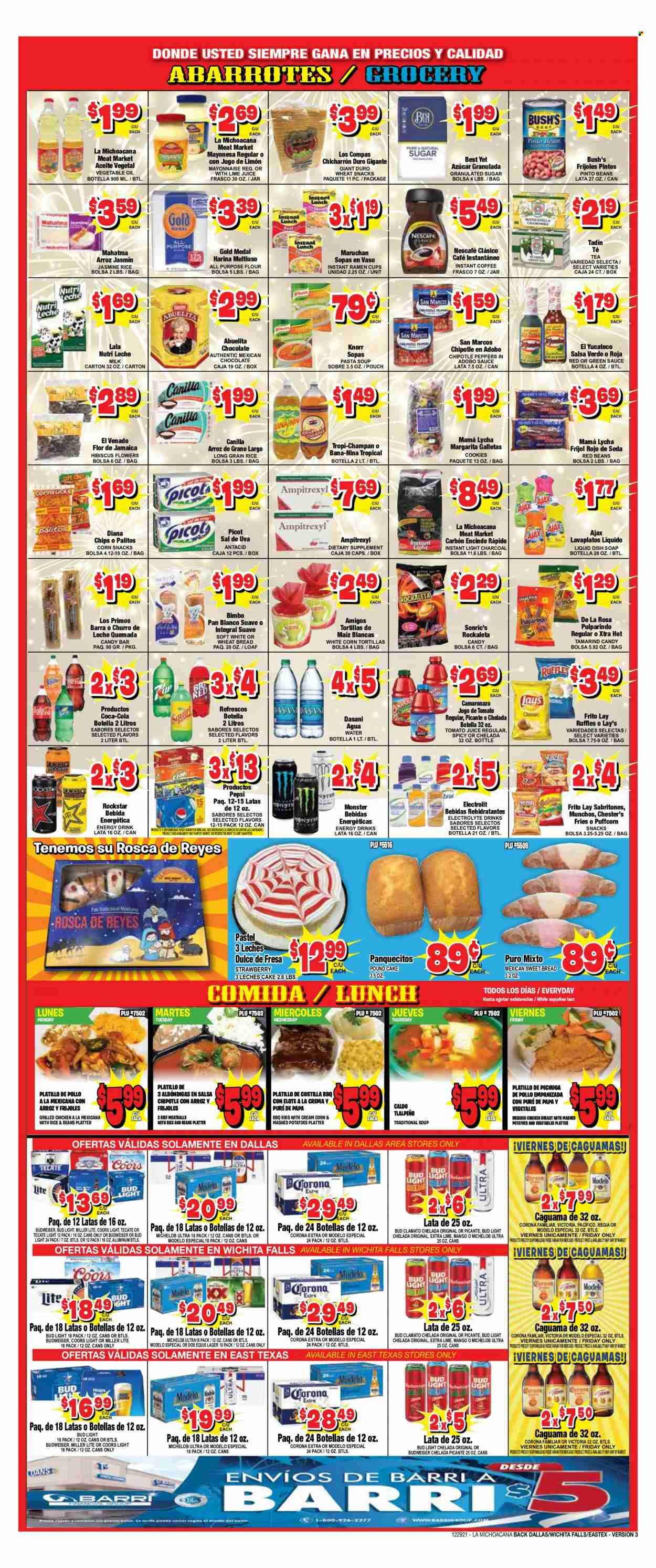 La Michoacana Meat Market (TX) Weekly Ad Flyer December 30 to January 6