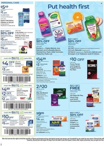 RITE AID Weekly Ad Flyer December 31 to January 7