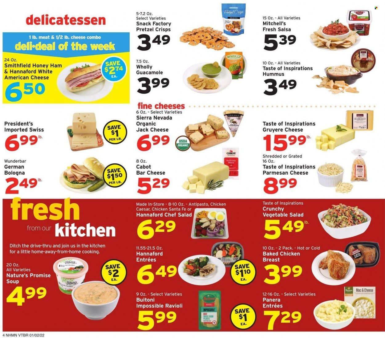 Hannaford (NH) Weekly Ad Flyer December 31 to January 7
