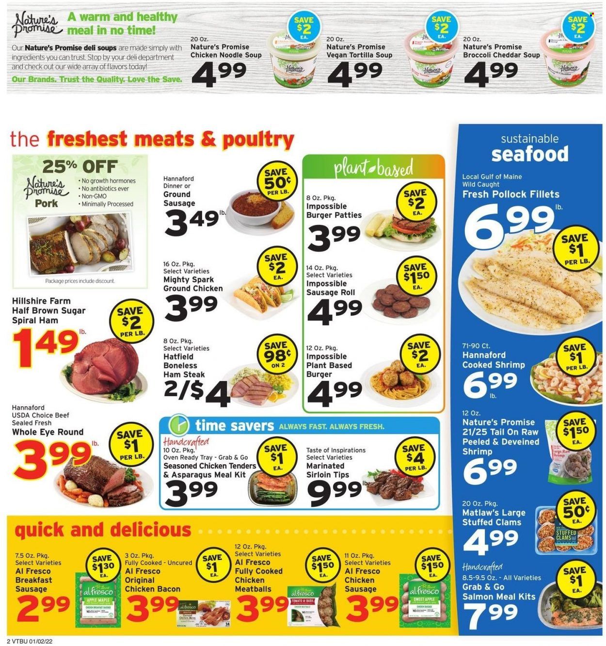 Hannaford (VT) Weekly Ad Flyer December 31 to January 7