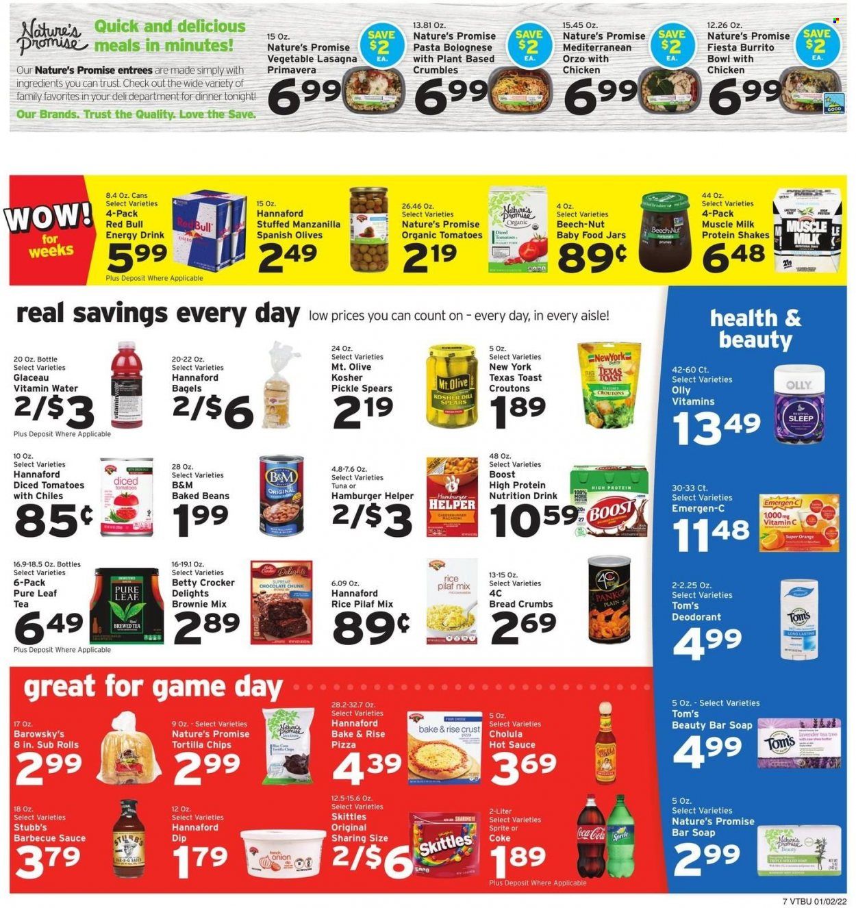 Hannaford (VT) Weekly Ad Flyer December 31 to January 7