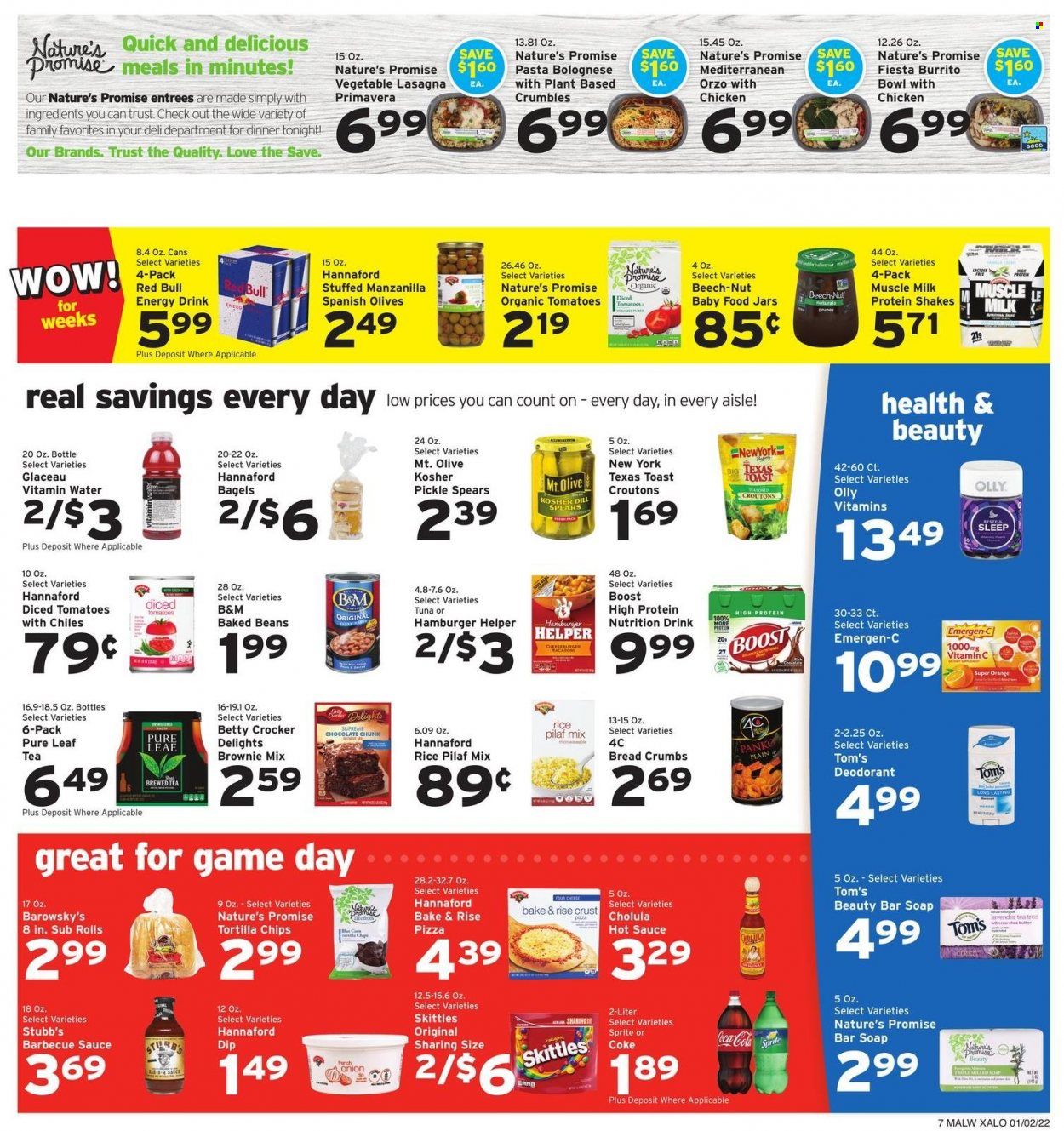 Hannaford (MA) Weekly Ad Flyer December 31 to January 7