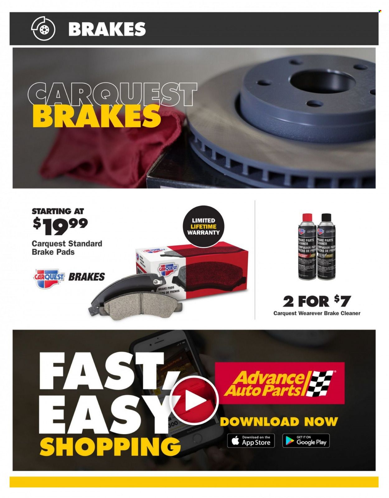 Advance Auto Parts Weekly Ad Flyer December 31 to January 7