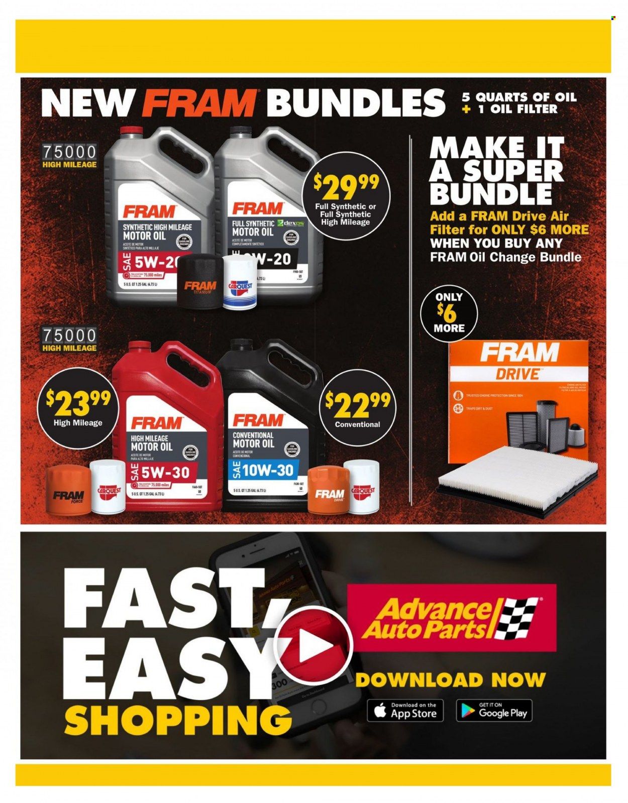 Advance Auto Parts Weekly Ad Flyer December 31 to January 7