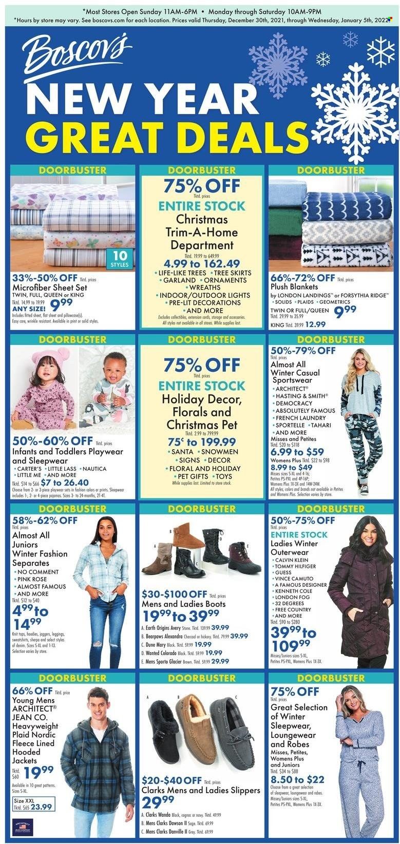Boscov's (CT, DE, MD, NJ, NY, PA) Weekly Ad Flyer December 31 to January 7