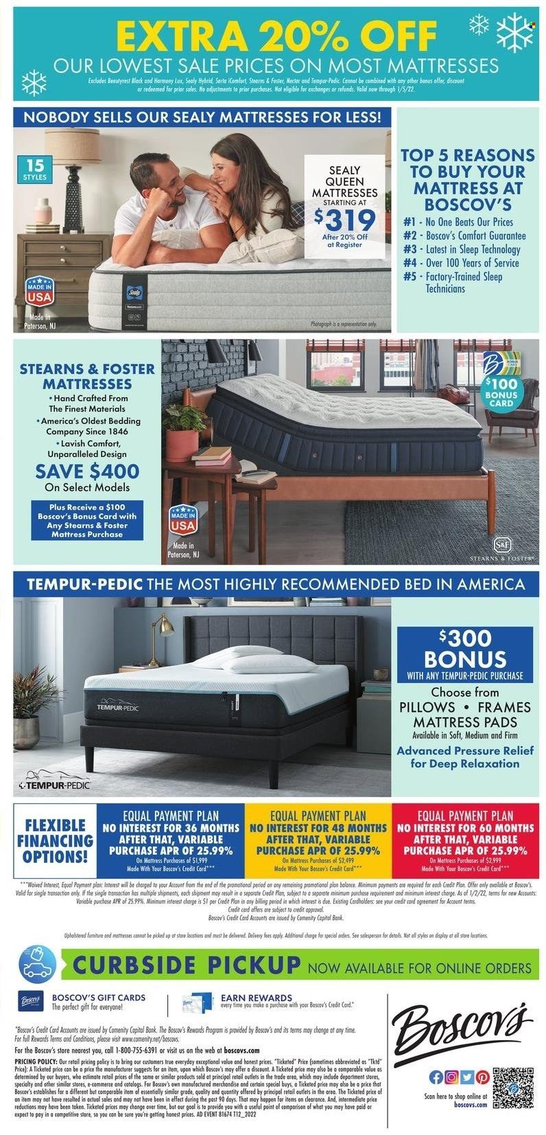 Boscov's (CT, DE, MD, NJ, NY, PA) Weekly Ad Flyer December 31 to January 7