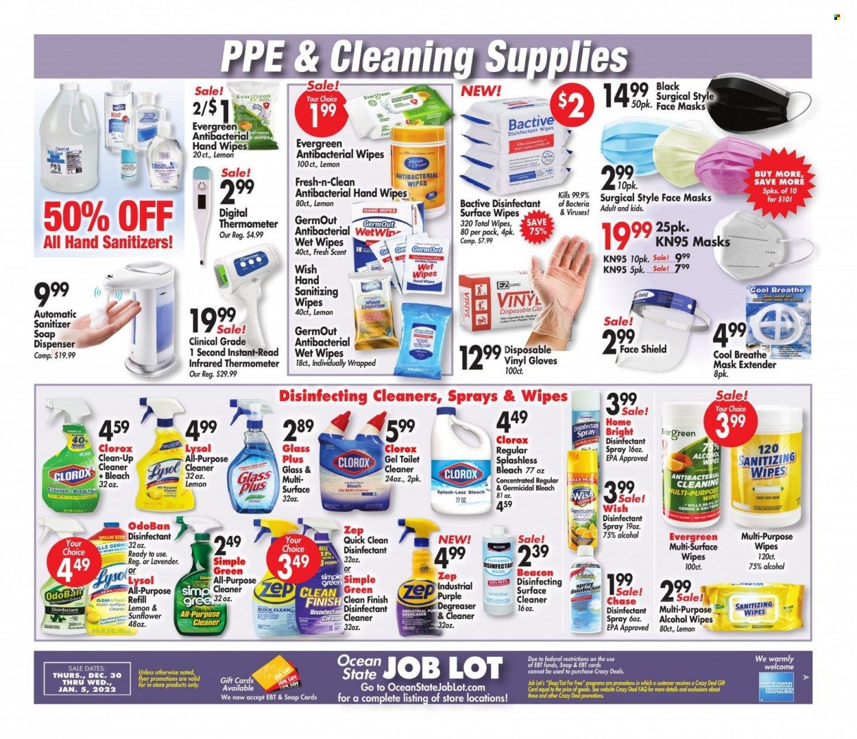 Ocean State Job Lot (CT, MA, ME, NH, NJ, NY, RI) Weekly Ad Flyer December 31 to January 7
