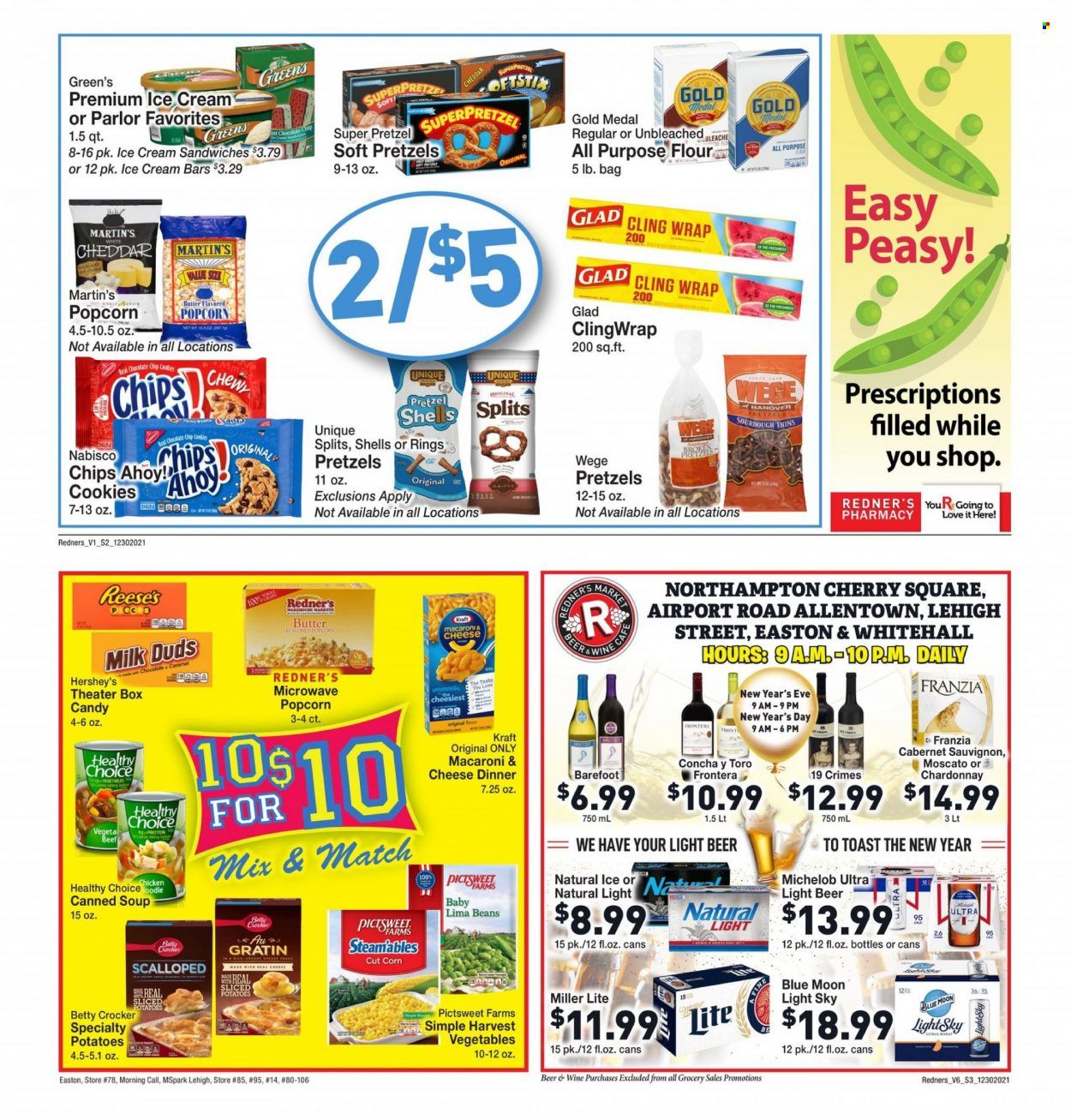 Redner's Markets (DE, MD, PA) Weekly Ad Flyer December 31 to January 7
