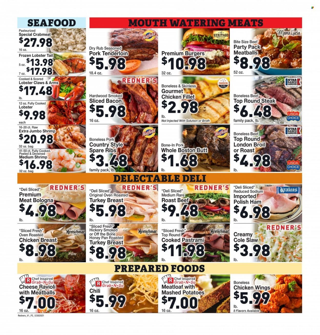 Redner's Markets (DE, MD, PA) Weekly Ad Flyer December 31 to January 7