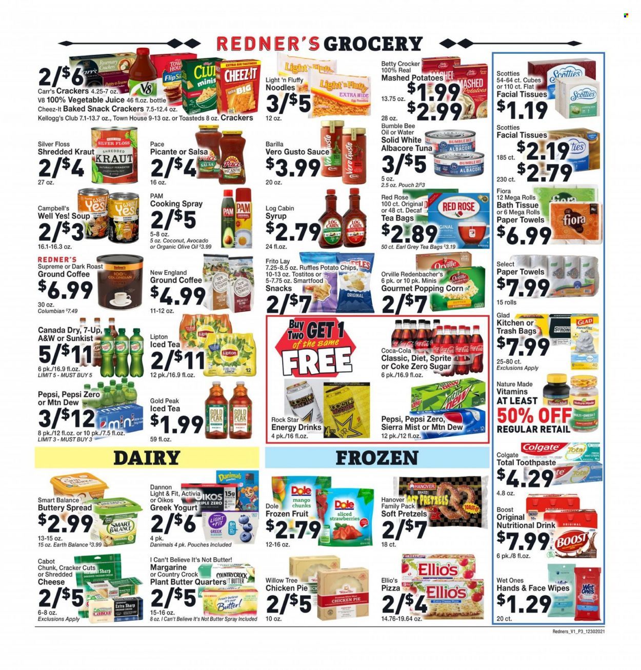 Redner's Markets (DE, MD, PA) Weekly Ad Flyer December 31 to January 7