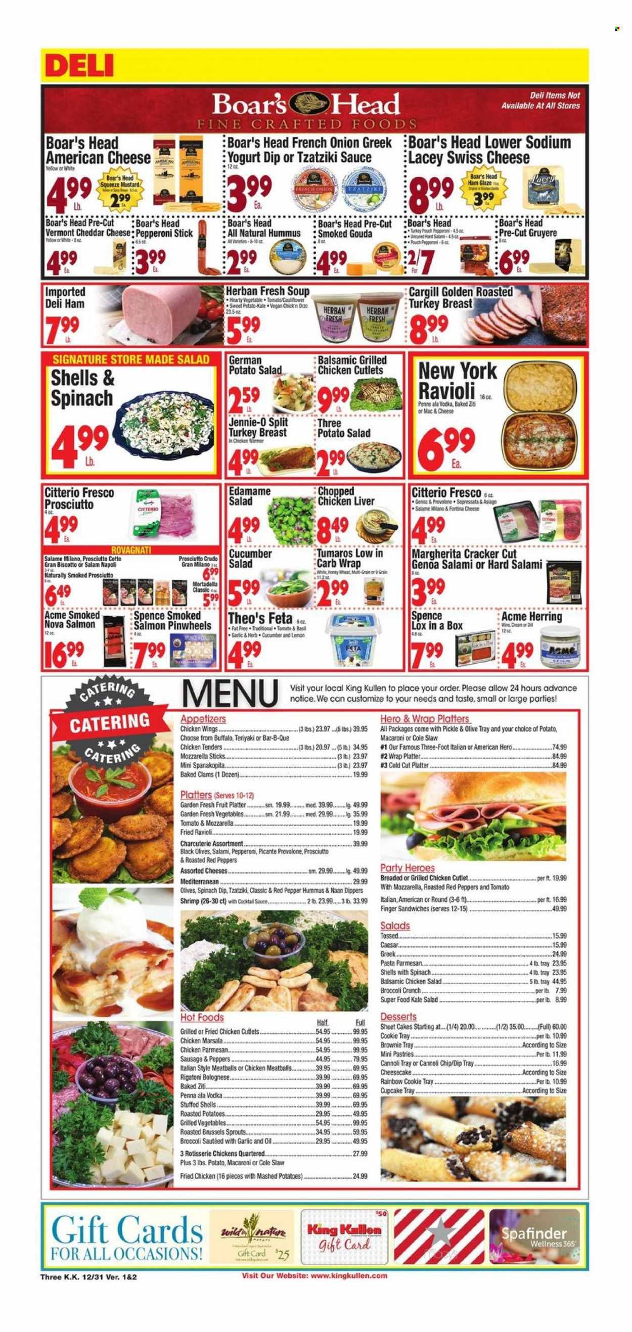 King Kullen (NY) Weekly Ad Flyer December 31 to January 7