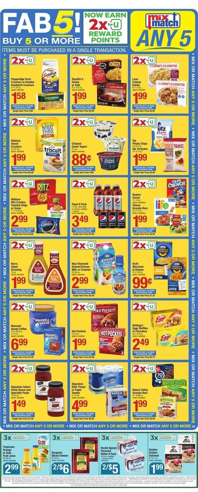 Shaw’s (MA, ME, NH, RI, VT) Weekly Ad Flyer December 31 to January 7