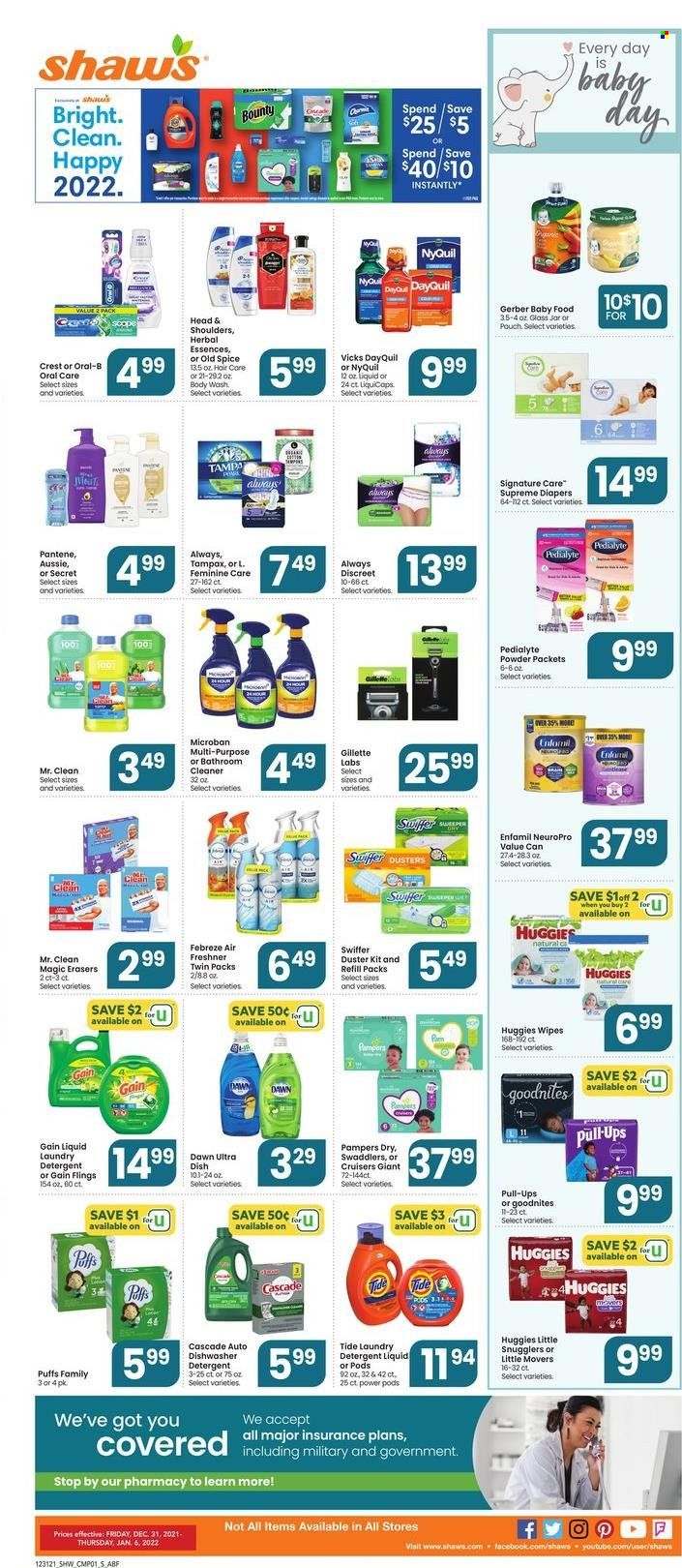 Shaw’s (MA, ME, NH, RI, VT) Weekly Ad Flyer December 31 to January 7