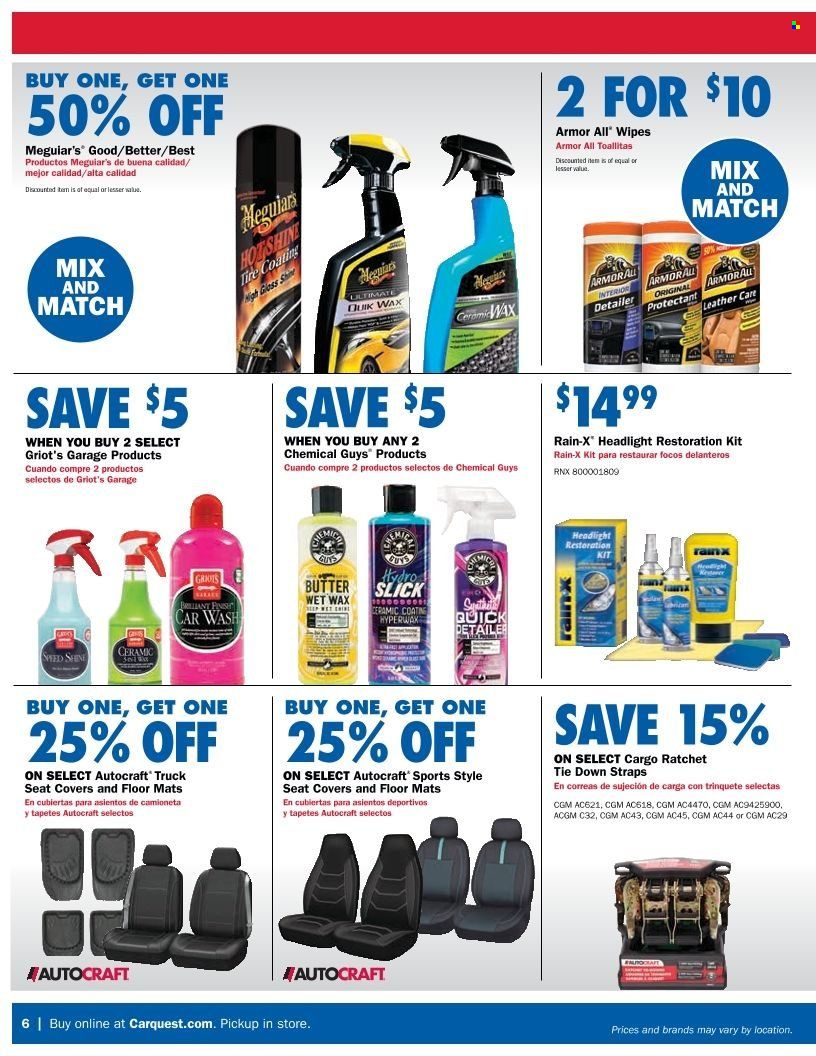 Carquest Weekly Ad Flyer December 31 to January 7