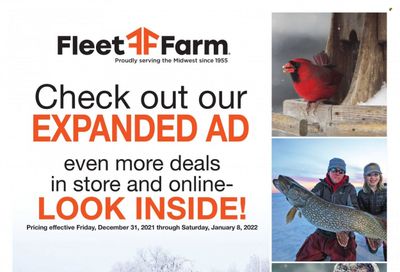 Fleet Farm (IA, MN, ND, WI) Weekly Ad Flyer December 31 to January 7
