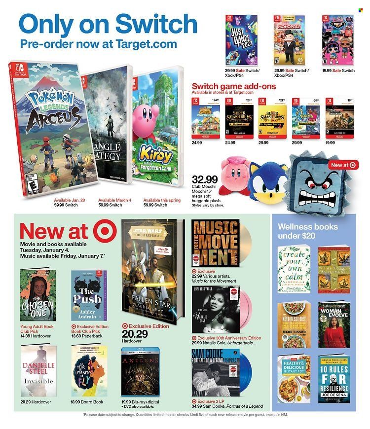 Target Weekly Ad Flyer December 31 to January 7