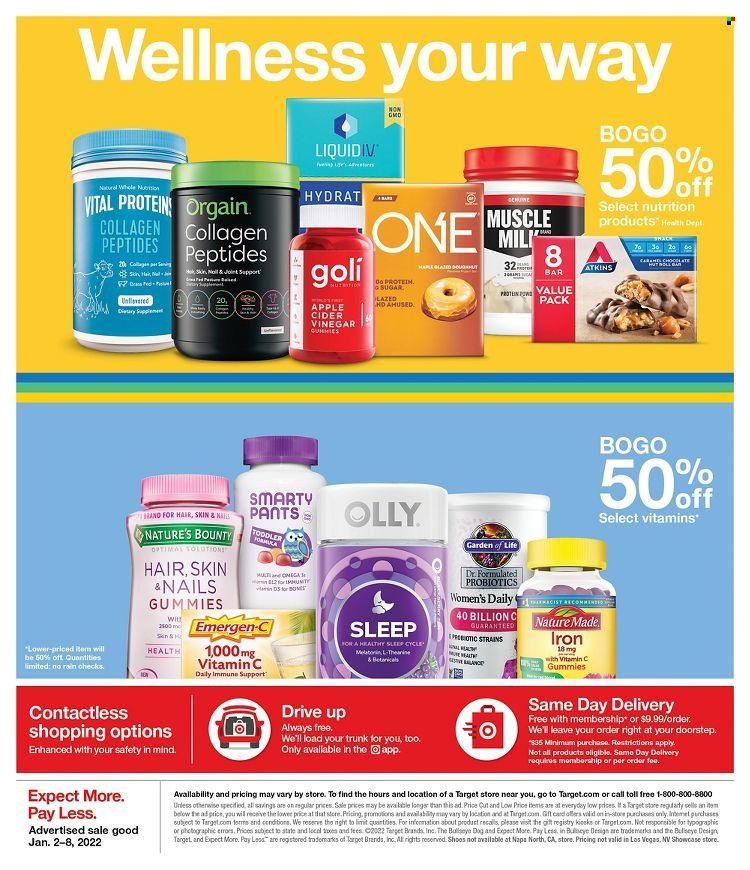 Target Weekly Ad Flyer December 31 to January 7