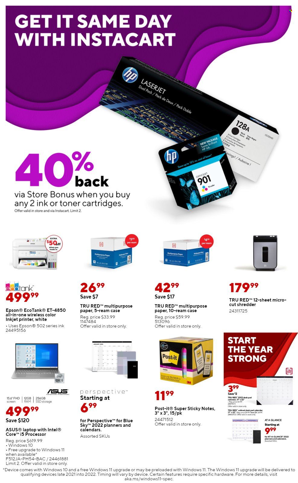Staples Weekly Ad Flyer December 31 to January 7