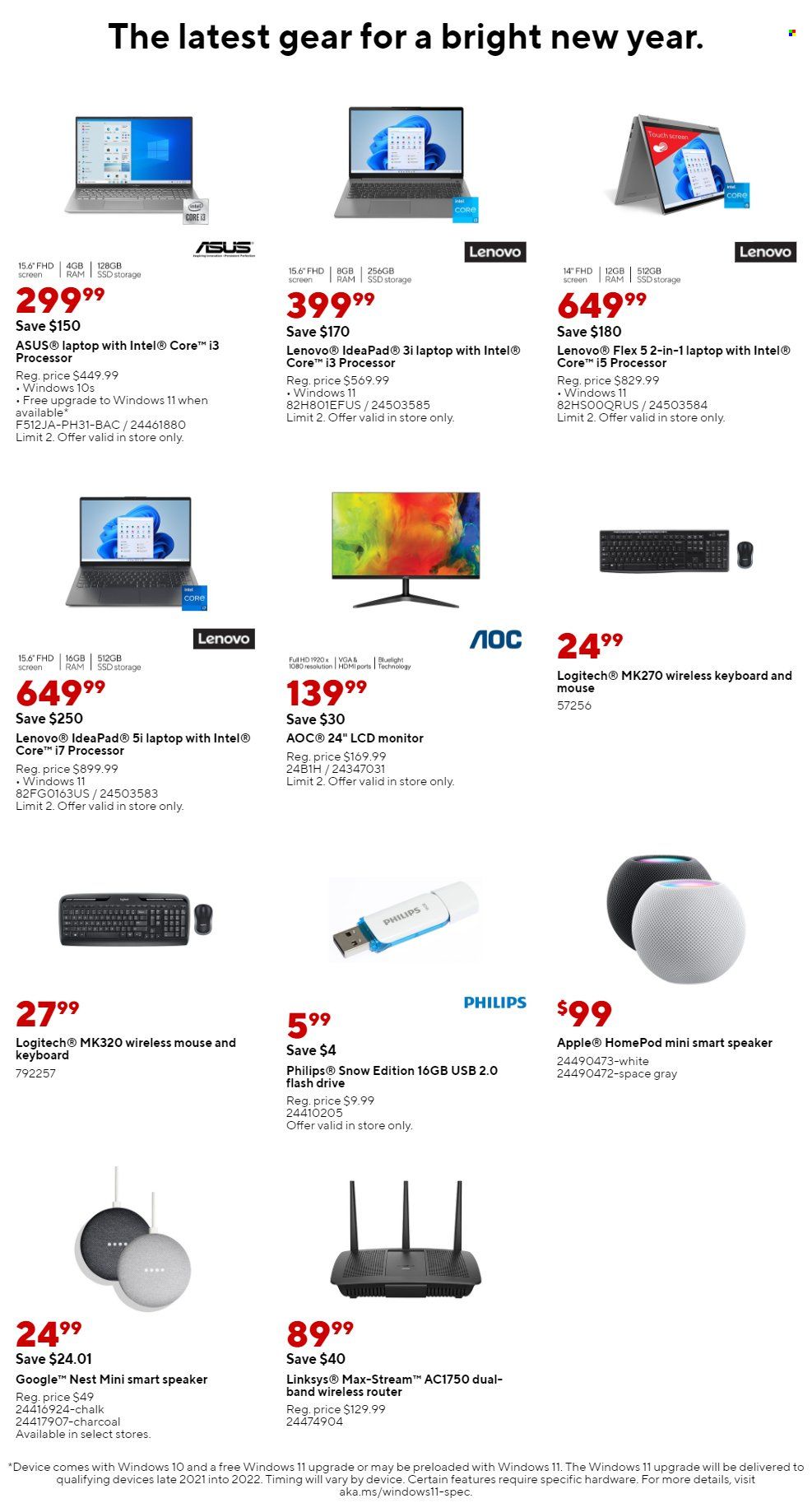 Staples Weekly Ad Flyer December 31 to January 7