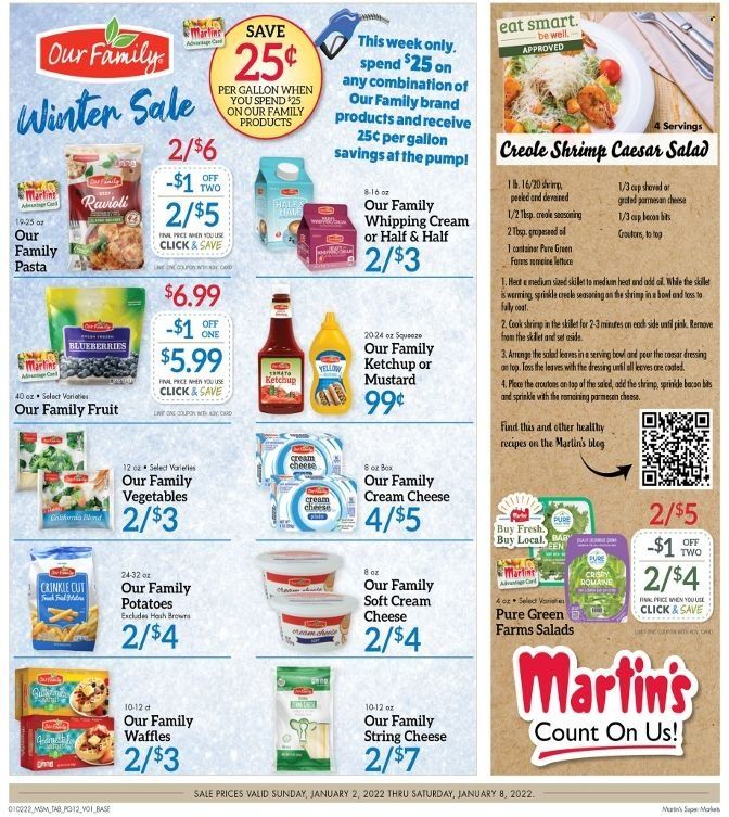 Martin’s (IN, MI) Weekly Ad Flyer December 31 to January 7
