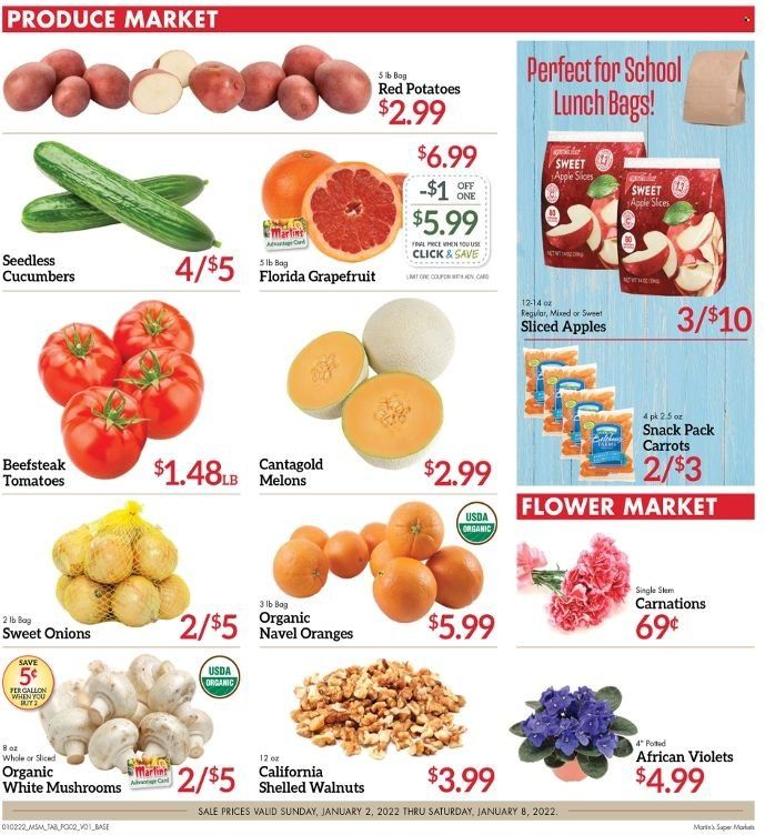 Martin’s (IN, MI) Weekly Ad Flyer December 31 to January 7