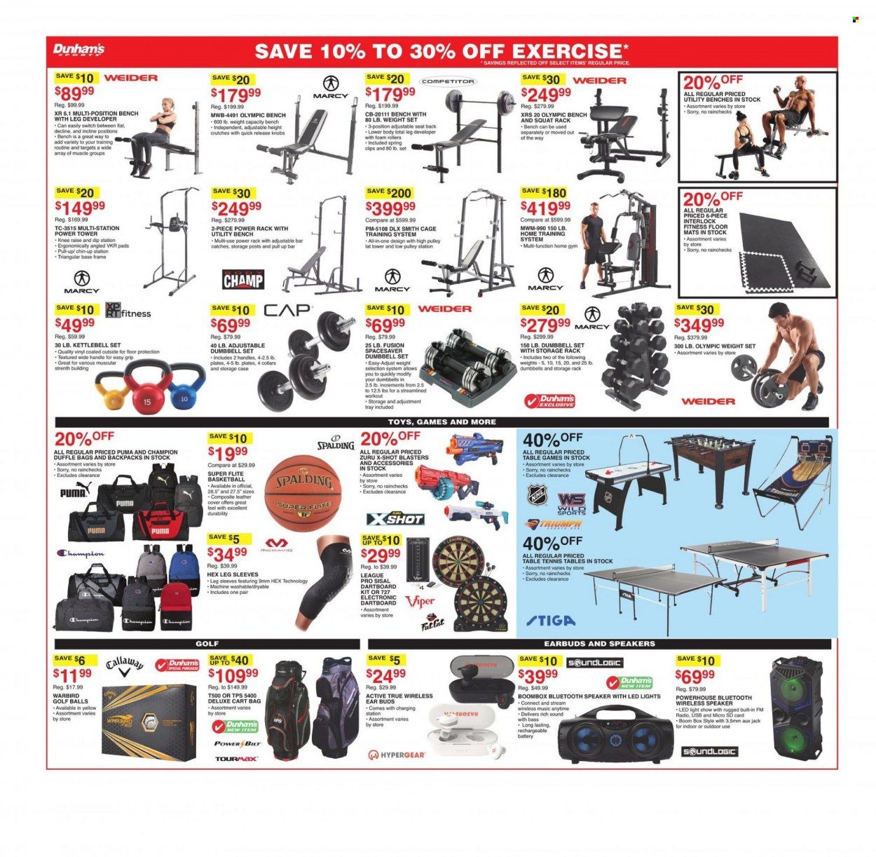 Dunham's Sports Weekly Ad Flyer January 1 to January 8