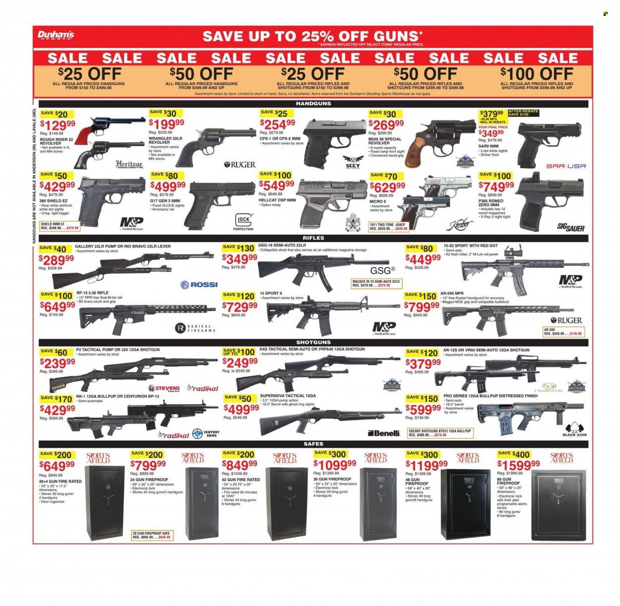 Dunham's Sports Weekly Ad Flyer January 1 to January 8
