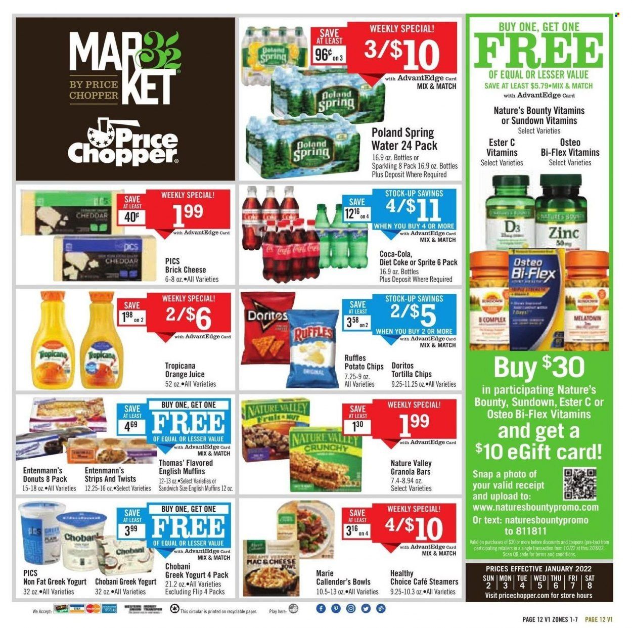 Price Chopper (CT, MA, NY, PA, VT) Weekly Ad Flyer January 1 to January 8