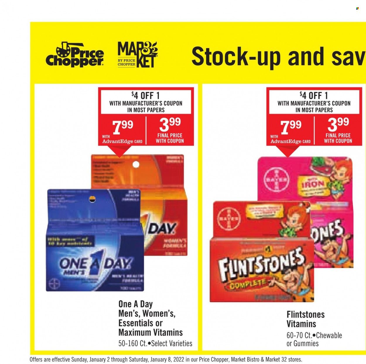 Price Chopper (CT, MA, NY, PA, VT) Weekly Ad Flyer January 1 to January 8