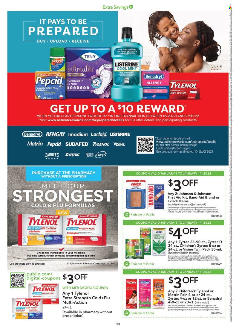 Publix (AL, FL, GA, NC, SC, TN) Weekly Ad Flyer January 1 to January 8