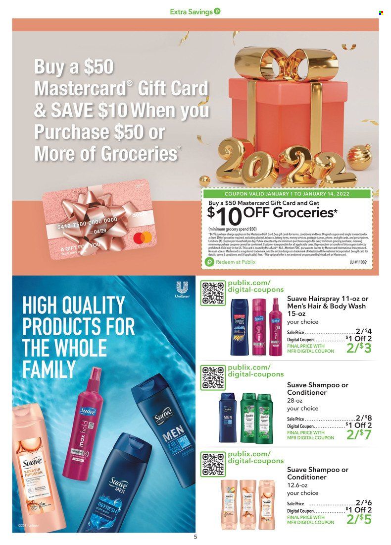 Publix (AL, FL, GA, NC, SC, TN) Weekly Ad Flyer January 1 to January 8