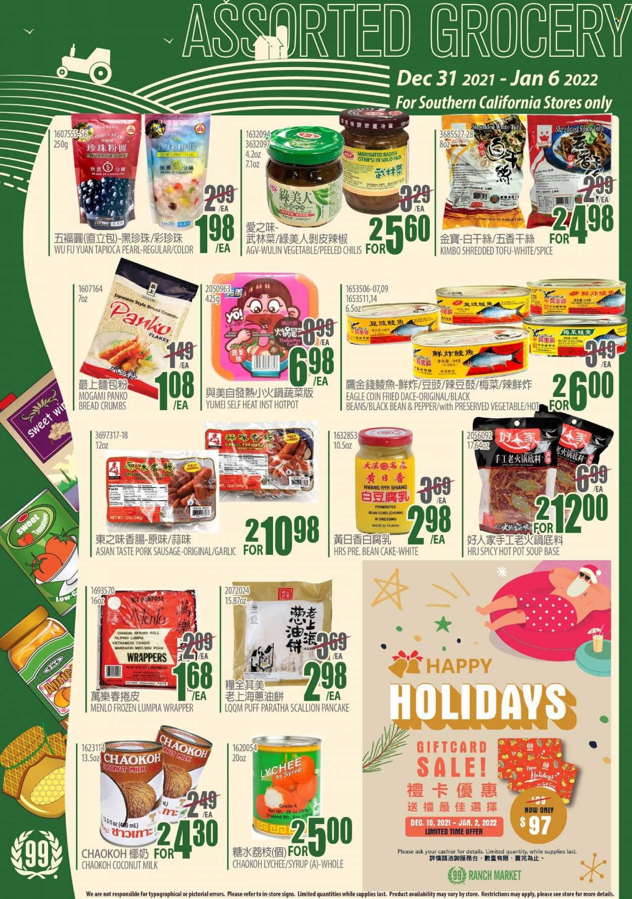 99 Ranch Market (CA) Weekly Ad Flyer January 2 to January 9