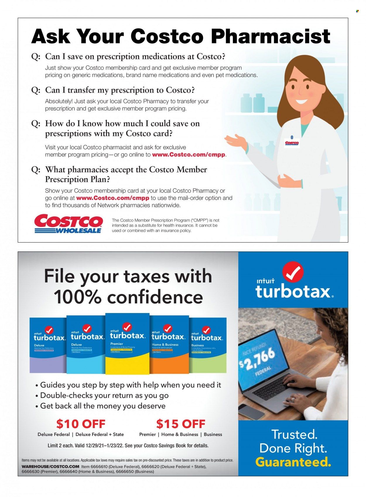Costco Weekly Ad Flyer January 2 to January 9