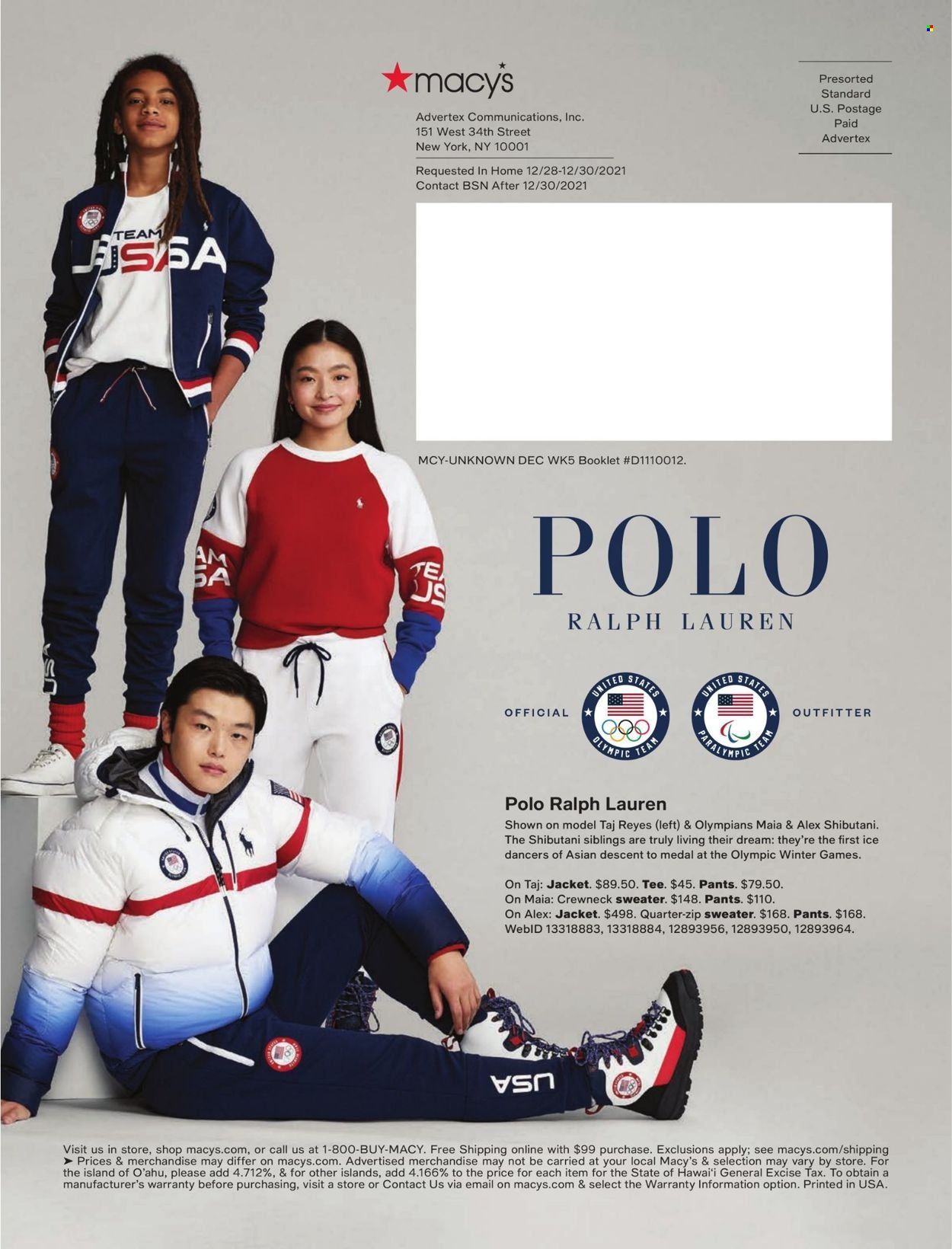 Macy's Weekly Ad Flyer January 2 to January 9