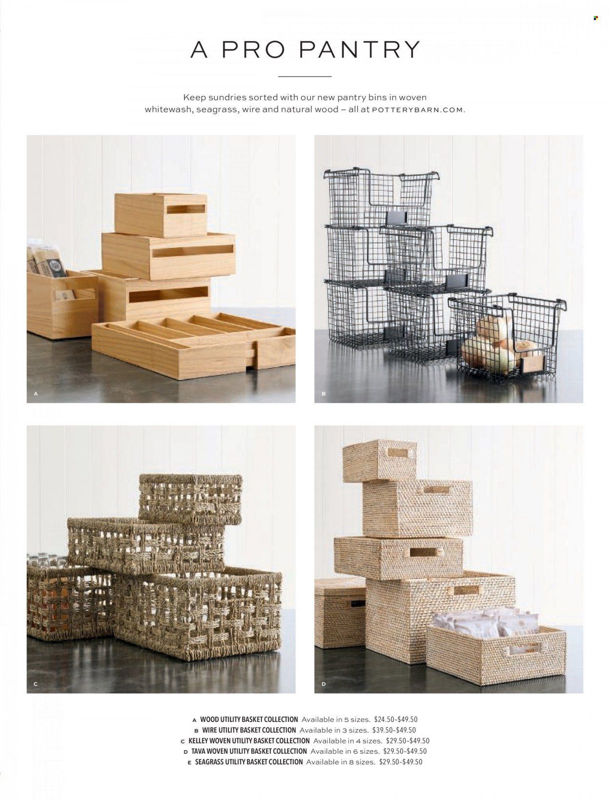 Pottery Barn Weekly Ad Flyer January 2 to January 9